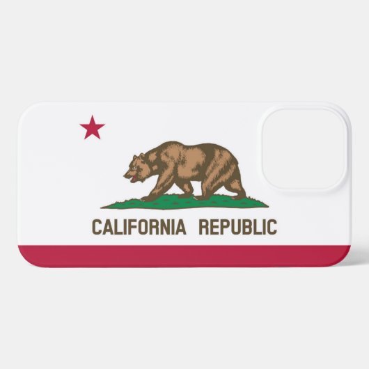 カリフォルニア州旗 iPhoneケース (裏面横)