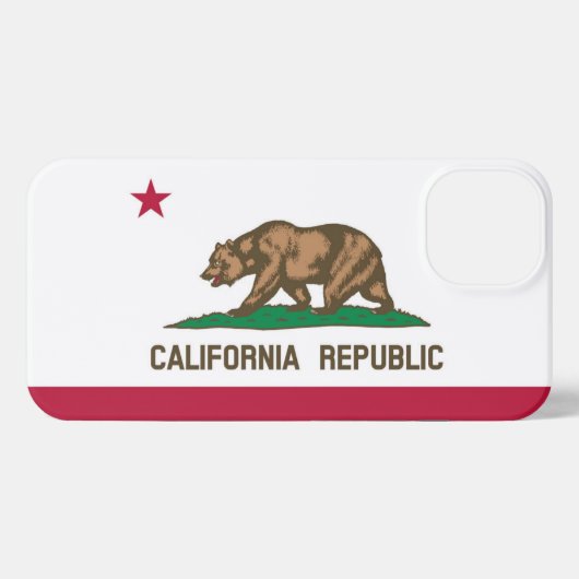 カリフォルニア州旗 iPhoneケース (裏面横)