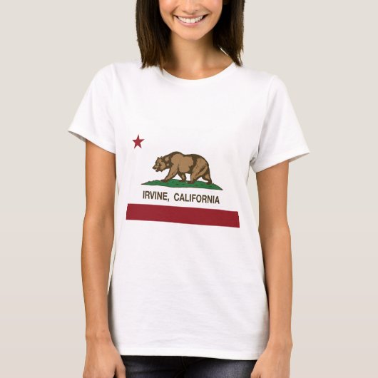 カリフォルニア州旗 Tシャツ (正面)