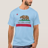 カリフォルニア州旗 Tシャツ (正面)