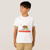 カリフォルニア州旗 Tシャツ (正面フル)