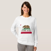 カリフォルニア州旗 Tシャツ (正面フル)