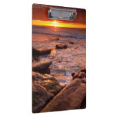 カリフォルニア州日没時潮溜り クリップボード (右)