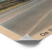 カリフォルニア州沿岸の高速道路101 ポスター (角)