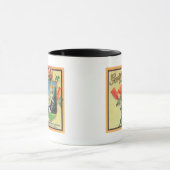 カリフォルニア州知事オレンジ・ラベルLindsay マグカップ (中央)