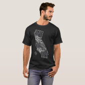 カリフォルニア州立国立公園 ビンテージ カリ パークス Tシャツ (正面フル)