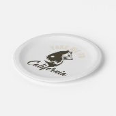 カリフォルニア州紙プレート ペーパープレート (アングル)