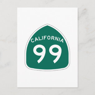 カリフォルニア州道99 ポストカード