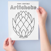 カリフォルニア州野菜 チラシ (手)