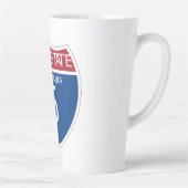 カリフォルニア州間高速道路の標識 カフェラテマグ (右)