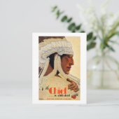 カリフォルニア州首席復元ヴィンテージ旅行ポスター ポストカード (スタンド正面)