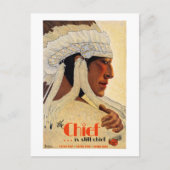 カリフォルニア州首席復元ヴィンテージ旅行ポスター ポストカード (正面)