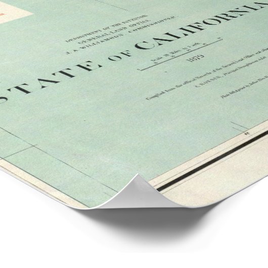 カリフォルニア州2 ポスター (角)