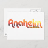 カリフォルニア州,アナハイム ポストカード (正面/裏面)