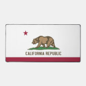 カリフォルニア州(アメリカ)の旗のデスクマット デスクマット (正面)