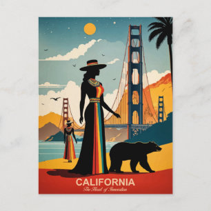 カリフォルニア州：イノベーションハート ポストカード