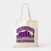 カリフォルニア州，サクラメント トートバッグ (裏面)