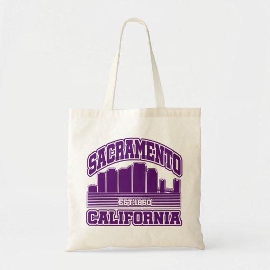 カリフォルニア州，サクラメント トートバッグ (正面)