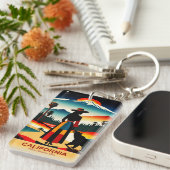 カリフォルニア州：サンシャインが住む場所 キーホルダー (正面右)