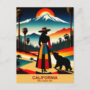 カリフォルニア州:サンシャインが住む場所 ポストカード