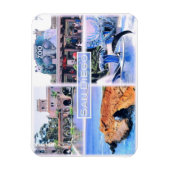 カリフォルニア州 – サンディエゴ – モザイク – 米国 –  マグネット (縦)