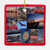 カリフォルニア州 – サンフランシスコ セラミックオーナメント (裏面)