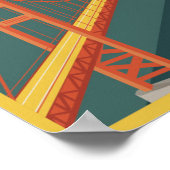 カリフォルニア州 |サンフランシスコ ポスター (角)