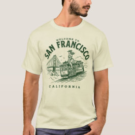 カリフォルニア州 サン Francisco 市へようこそ Tシャツ