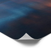 カリフォルニア州、シエラネバダ山脈 ポスター (角)