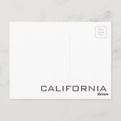 カリフォルニア州、ジョシュアツリー ポストカード (裏面)