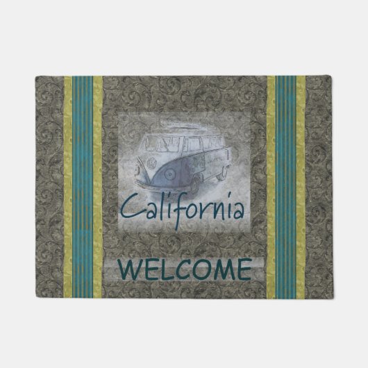 カリフォルニア州 ドアマット (正面)