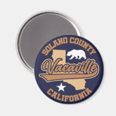 カリフォルニア州，バカビル マグネット (正面/裏面)