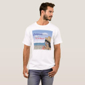 カリフォルニア州 – ビーチIII Tシャツ (正面フル)