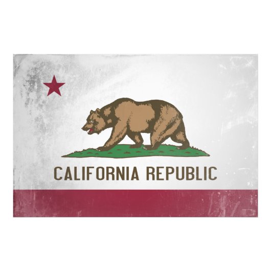 カリフォルニア州 フォトプリント            (正面)