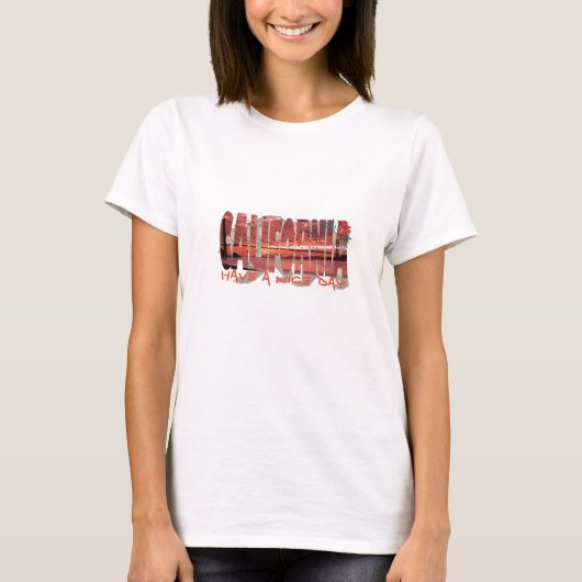 カリフォルニア州 – ベア Tシャツ (正面)