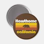 カリフォルニア州,ホーソーン マグネット (正面/裏面)