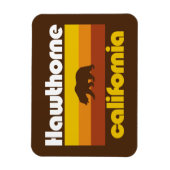 カリフォルニア州，ホーソーン マグネット (縦)