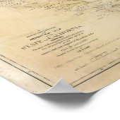 カリフォルニア州 ポスター (角)