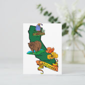 カリフォルニア州 ポストカード (スタンド正面)