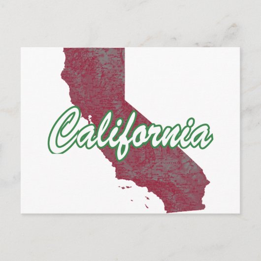 カリフォルニア州 ポストカード (正面)