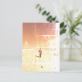 カリフォルニア州 モノ湖の静けさ ポストカード (スタンド正面)