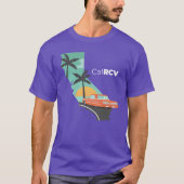 カリフォルニア州+ランクチョイス投票 Tシャツ (正面)