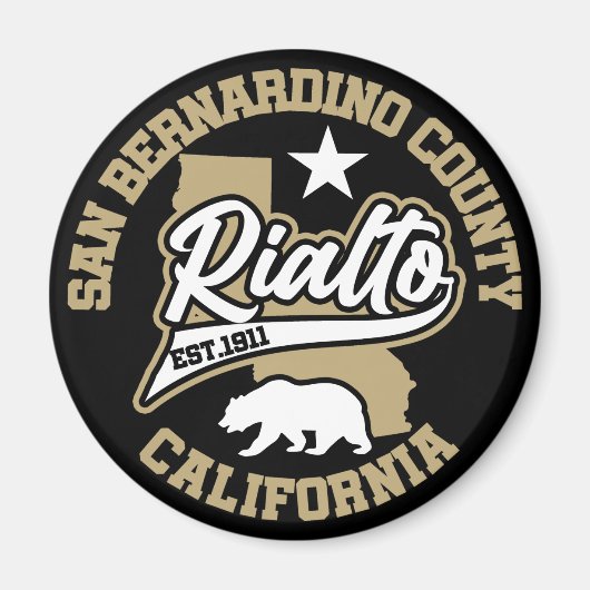 カリフォルニア州，リアルト マグネット (正面)