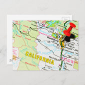 カリフォルニア州，レディング ポストカード (正面/裏面)