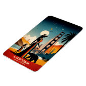 カリフォルニア州：冒険の国は柔軟 マグネット (左側)