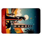 カリフォルニア州：冒険の国は柔軟 マグネット (横)