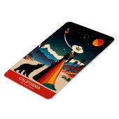 カリフォルニア州：夢の国が柔軟 マグネット (左側)