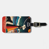 カリフォルニア州：夢の国の荷物タグ ラゲッジタグ (正面横)