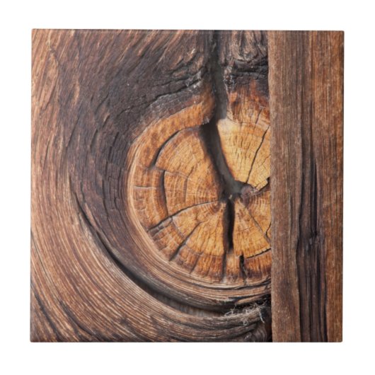 カリフォルニア州、木の結び目を閉じる タイル (正面)