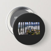 カリフォルニア州 缶バッジ (正面&裏面)